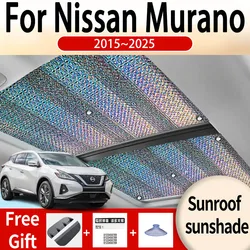 For Nissan Murano Z52 2015~2025 2018 2019 Car Sunroof Sunshade Panoramic Windshield Sunshade Anti-ultraviolet Auto Accessories