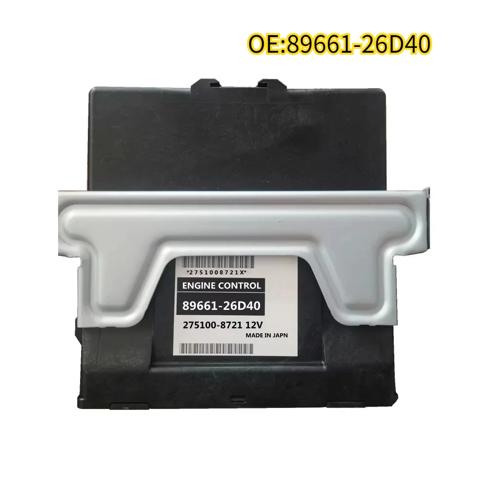 

For 89661-26D40 Originele motorcomputerkaart ECU elektronische regeleenheid voor Toyota