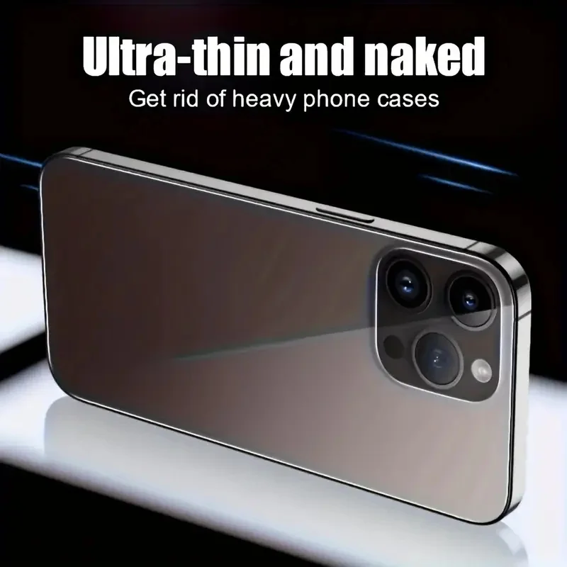 2 قطعة فيلم هيدروجيل خلفي آيفون 16 برو 16e 15 14 13 12 11 Plus Mini X XR XS Max طبقة حماية ناعمة آيفون 17 برو ماكس الهواء