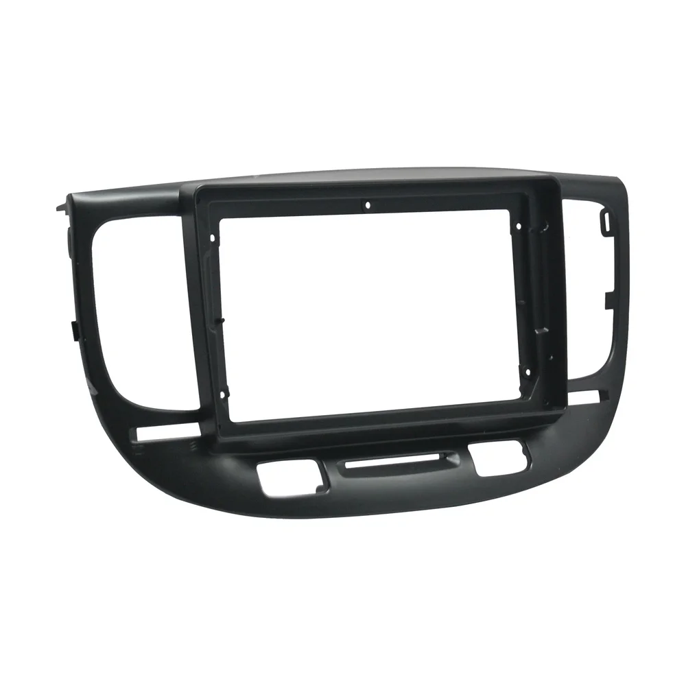 Car Frame for Kia Rio2 Rio 2 2005 06 07 08 09 10 2011 Dashboard Accessories Refitting Stereo 9 inch Car Fascia Panel Trim Kit