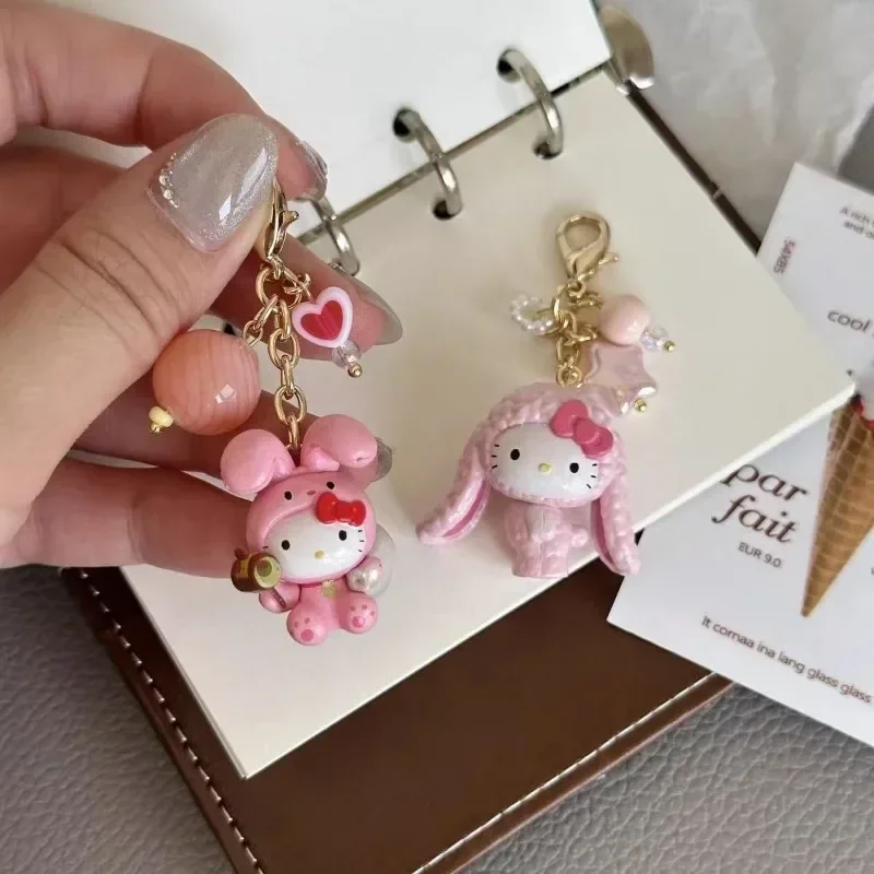 Porte-clés avec Figurines de Dessin Animé, Pendentif, Animaux Mignons, Jouets, Sac, Ornement, Accessoires, Cadeaux