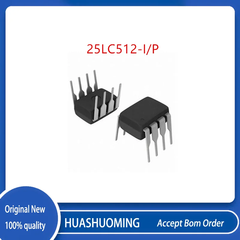 5Pcs/Lot   25LC512-I/P 25LC512 THAT1646 THAT1646P08-U C1701C UPC1701C DIP-8