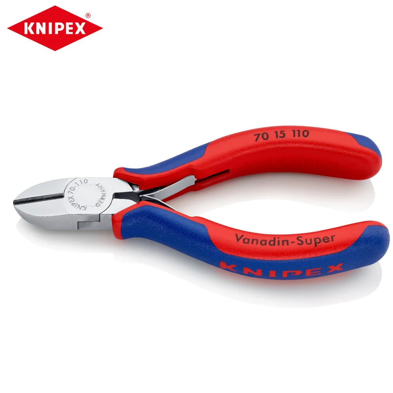 

KNIPEX 70 15 110 Diagonal Pliers Convenient For Working In Narrow Space High-Quality Material And Precise Workmanship