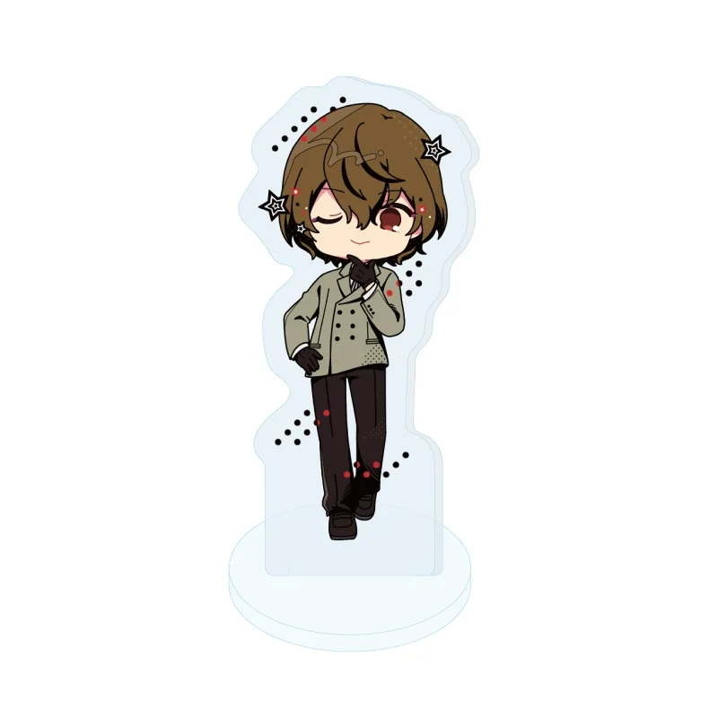 Hot Persona 10cm Acrylic Stand Ren Amamiya Goro Akechi Character HD Desktop Study Decor Collection Exquisite Anime Gift