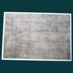 1PCS 41x29cm Model Aircraft Parking Apron Background Pad Simulation Platform Scene Nonwovens/Matte Paper Jam for DIY Airstrip