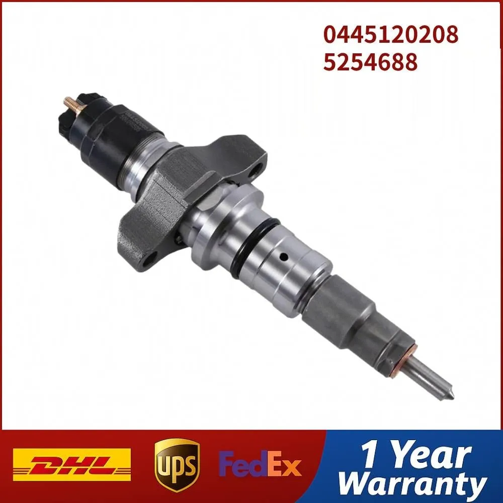 0445120208 5254688 Common Rail Diesel Fuel Injector for Cummins for Dodge Ram