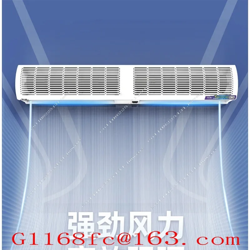 Door Air Curtain Machine Commercial Silent Restaurant Door Head Air Curtain Machine 1 Meters