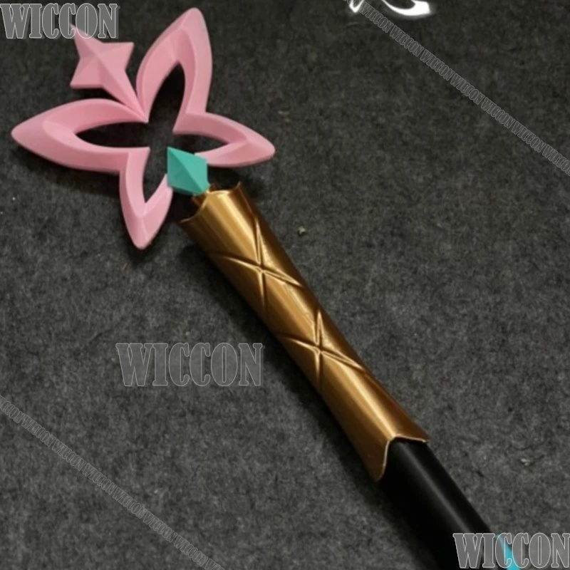 Vesna Strivozha Game Genshin Impact Cosplay 75cm Long Black Wand Cute Woman Cos Prop Halloween Party Festival Fancy Comic Con