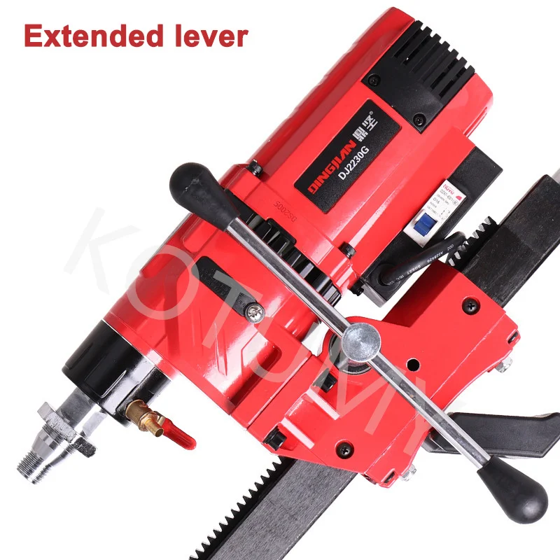 Electric Diamond Light Water Drill Machine 750R/Min Engineering Torque Drilling Machine Hand Drill Power Tool Max 230MM