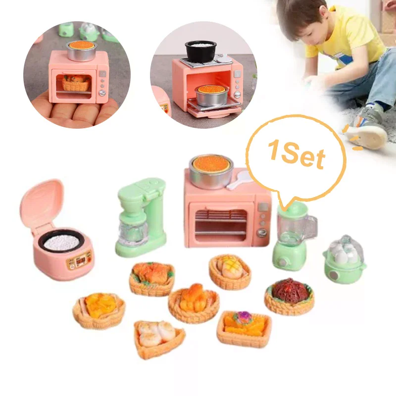 1 ensemble d'accessoires miniatures pour maison de poupée, échelle 1/12, Mini, idéal pour la décoration et la jeu, détails réalistes de haute qualité