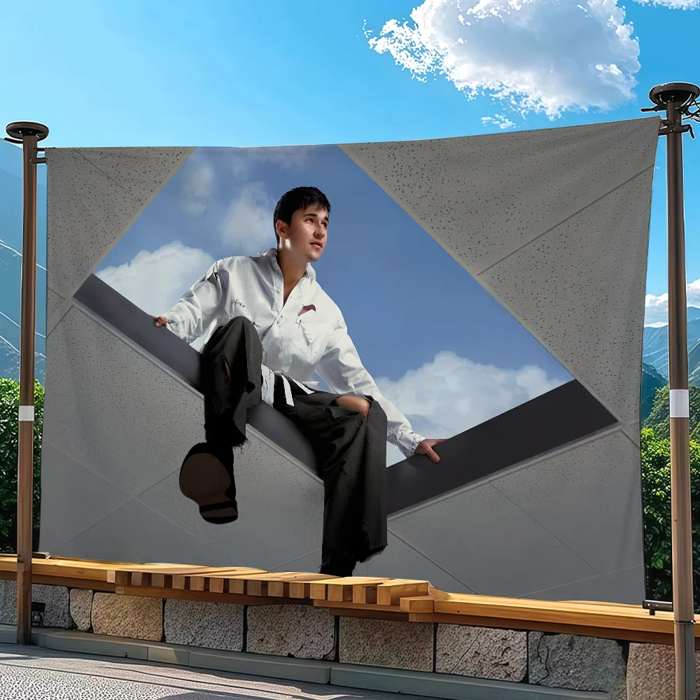 John Summit CTRL ESCAPE flag Advertising Banner for Camping Decoration Outdoor & Garage Wall Hanging Decorations