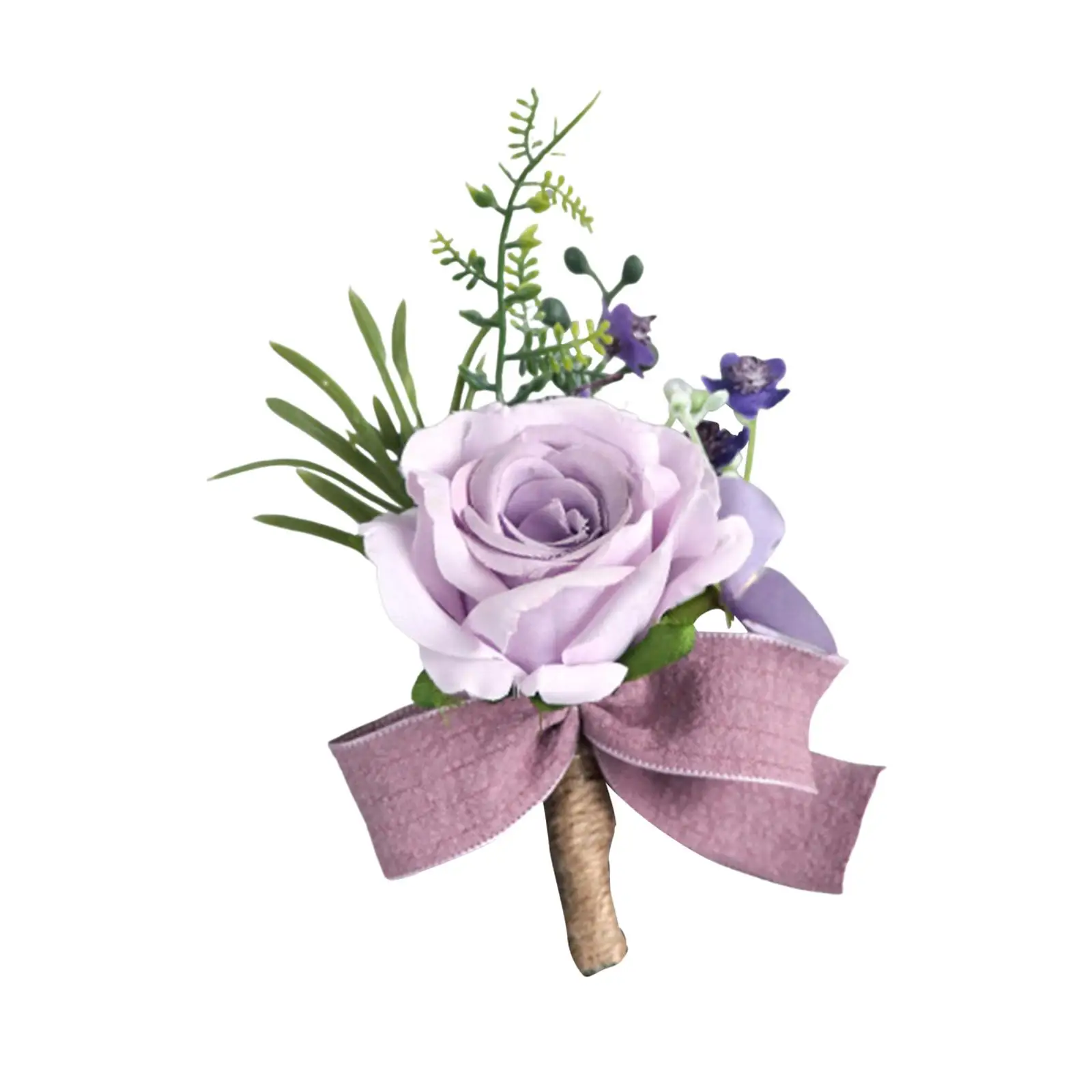 

Flower Wrist Corsage,Bride Bridesmaid Bouquet Wedding Accessories Wristlet Band Hand,Flower Boutonniere for Anniversary,Party