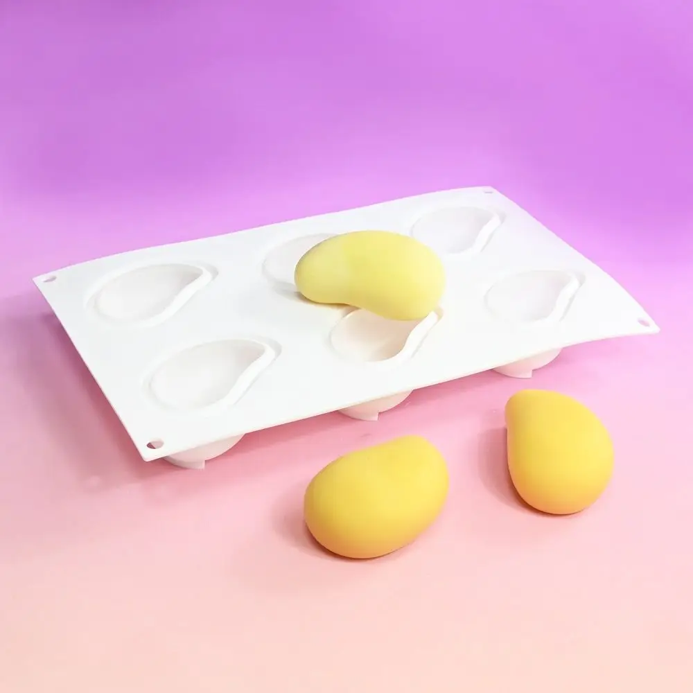 

15-Cavity Mango Mousse Cake Mold Food Grade Silicone Flexible Fruit Shaped Dessert Mold Heat Resistant BPA Free Baking Mold