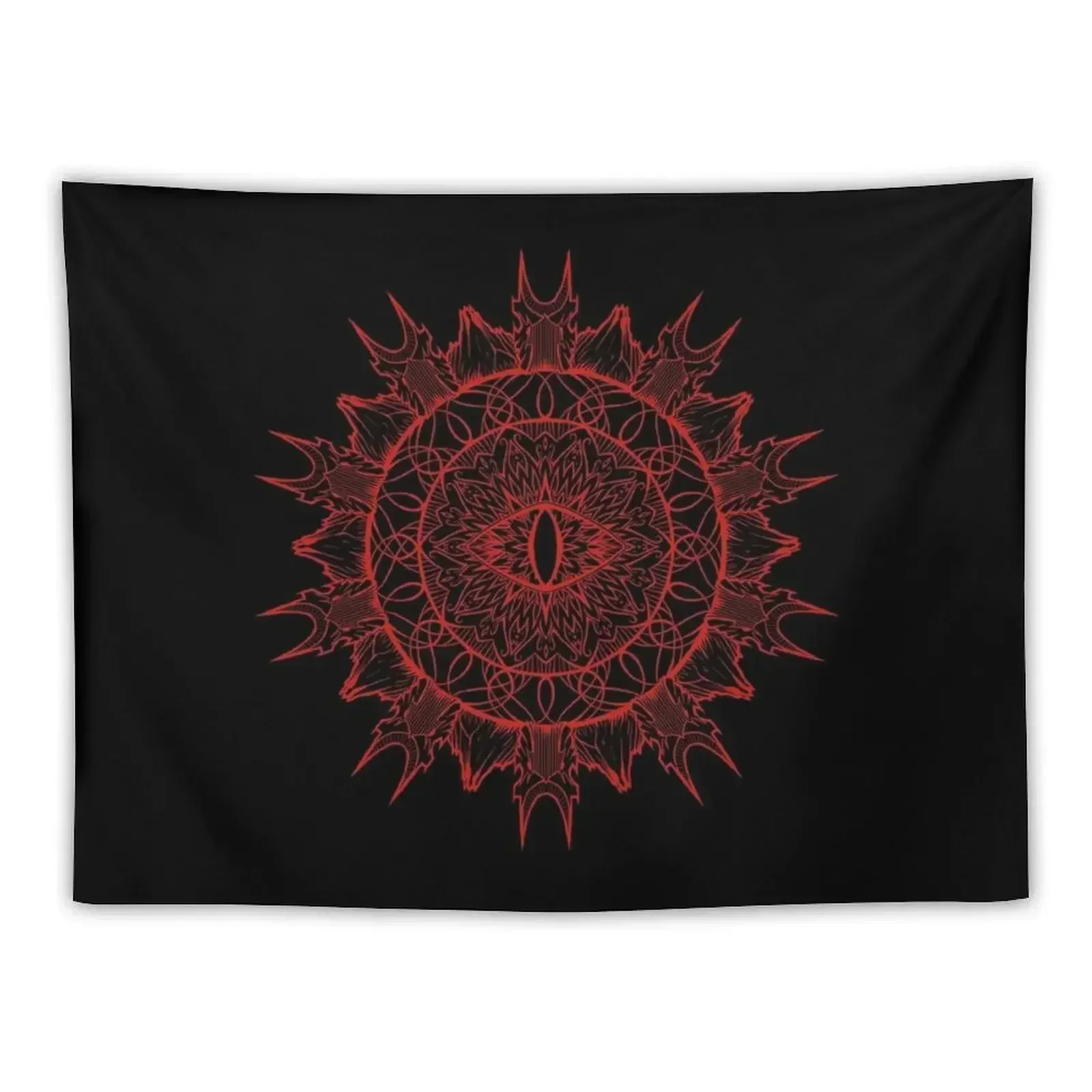 

Mandala of Doom's Eye Tapestry Wall Tapestries Room Decoration Accessories Cute Decor Tapestry