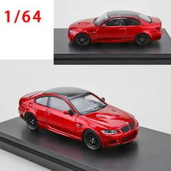 Diecast scala 1/64 BMW M3 E92 modello di auto in lega Benz modello di auto giocattolo da collezione simulazione regalo Souvenir Display ornamenti