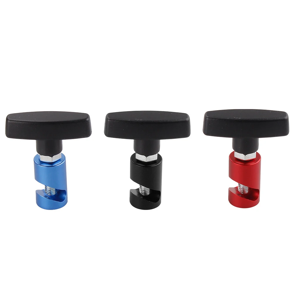 Aluminum Car Hood Holder Trunk Air Pressure Anti-Slip Engine Cover Lifting Support Rod Fixing Clamp Lift Support Clamp