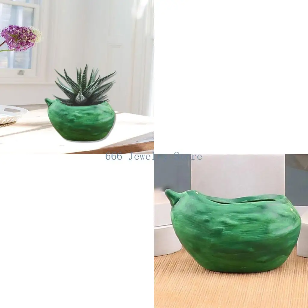 

F2TD Silicone Mold Flower Pots Mold Holder Mold Home Decorations Exploy Resin