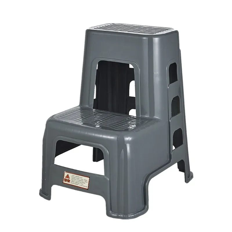Durable 660x570x480 Premium 2 Step Car Wash Stool, Plastic Step Stool for Auto Detailing & Cleaning