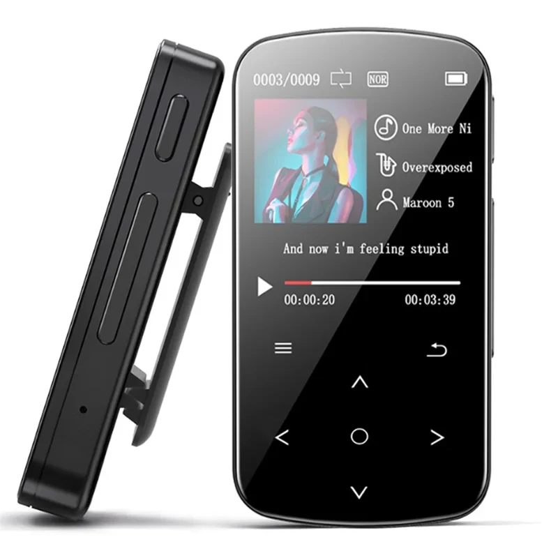 NEW BENJIE M9 MP3 Player 32GB HiFi Lossless Sound Bluetooth Clip Music Voice Recorder FM Radio