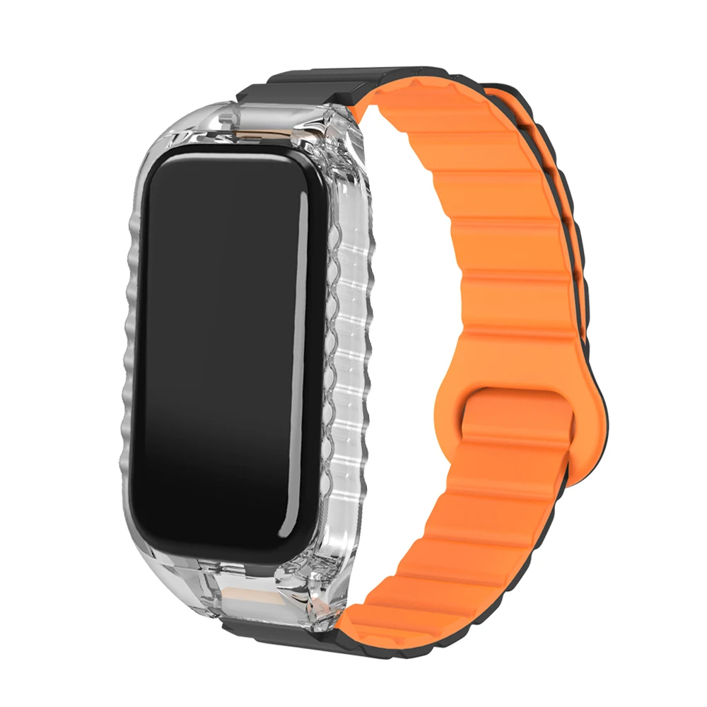 Magnetic Loop Band + Case For Redmi Watch 2 Bracelet Skin-friendly Soft Silicone Quick Release Sport Strap for Redmi Watch 2