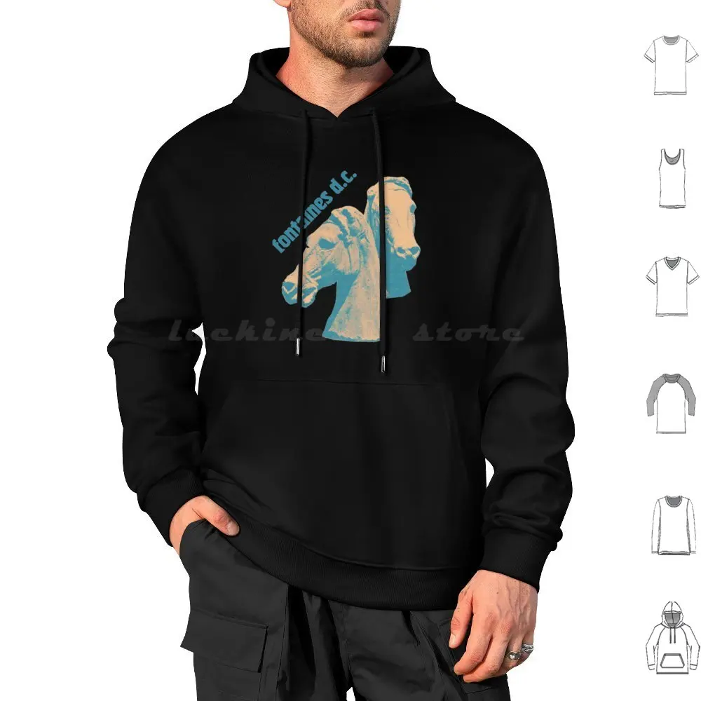 Fontaines Fontaines ? ? Fan Art Tribute Design Hoodies Long Sleeve 2021 Fontaines Skinty Fia Roman Holiday Band Post