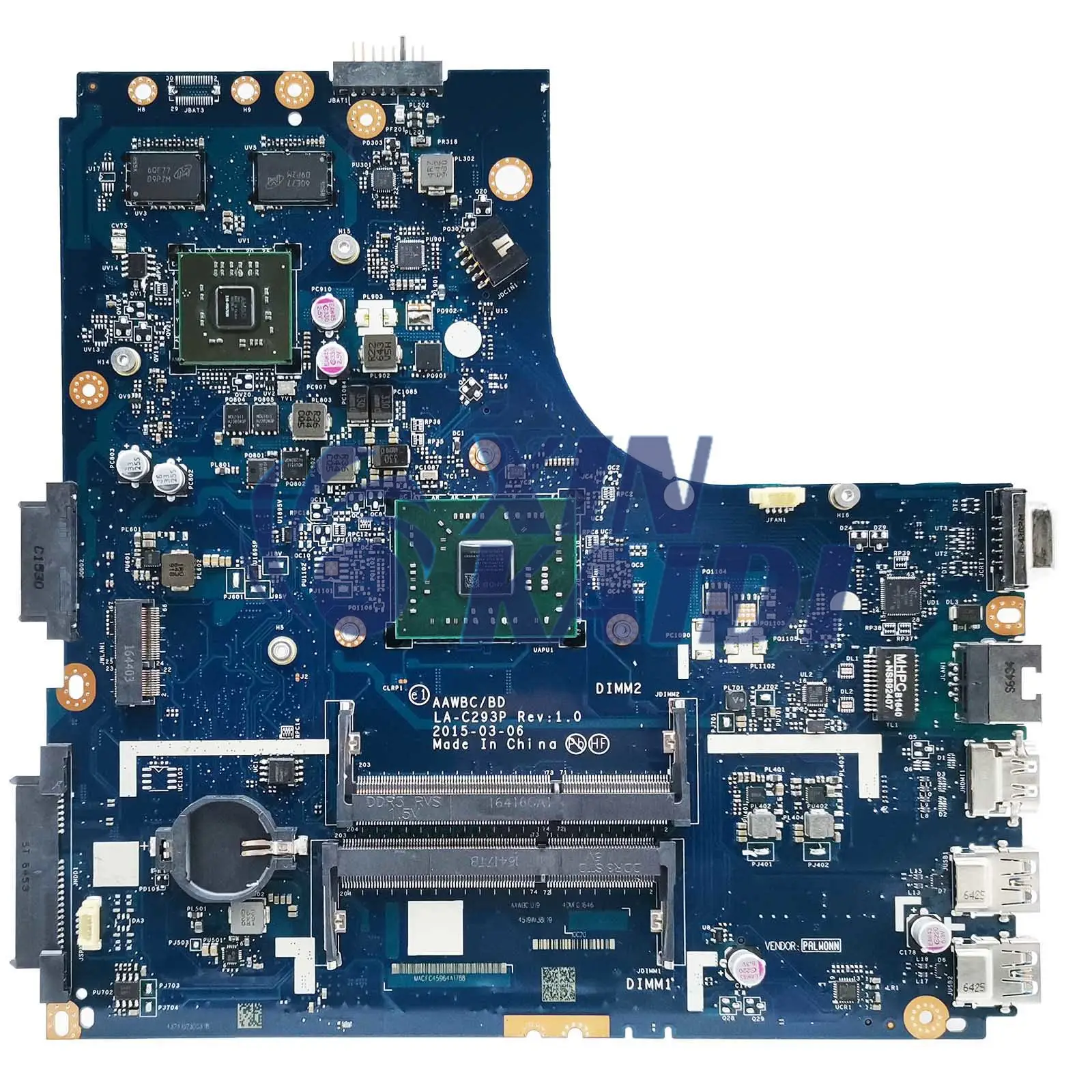 LA-C293P placa base portátil para B41-35 Lenovo 5B20J2280011 5B20J2286311 5B20J2286311 placa base E1-7010 A4-7210 CPU