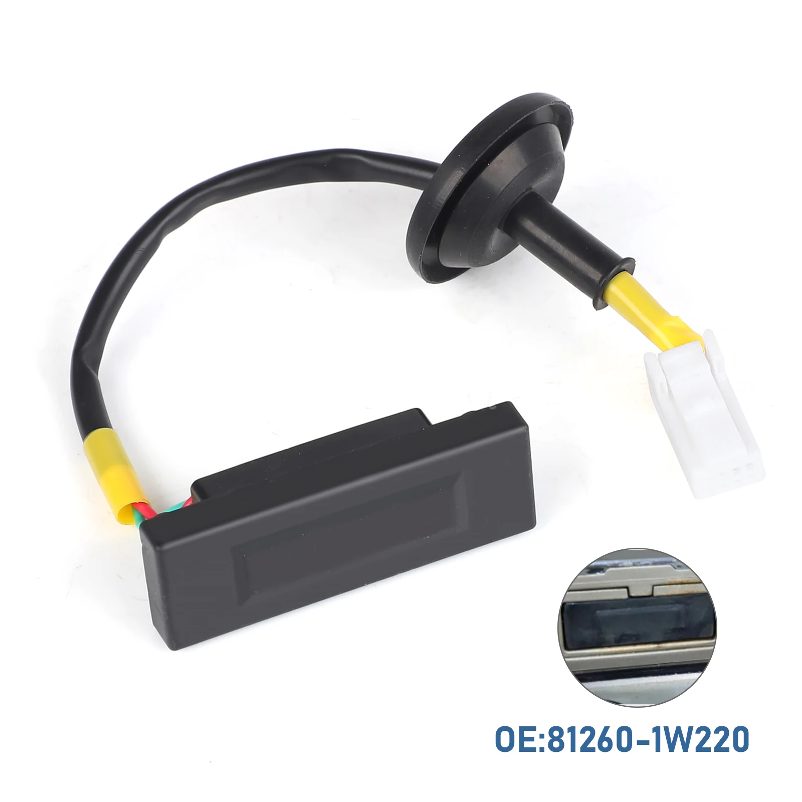 81260-1W220 Rear Hatch Liftgate Tailgate Latch Trunk Lock Lid Switch Button For Kia Rio Kia Pride 2012 2013 2014 2015 2016 2017
