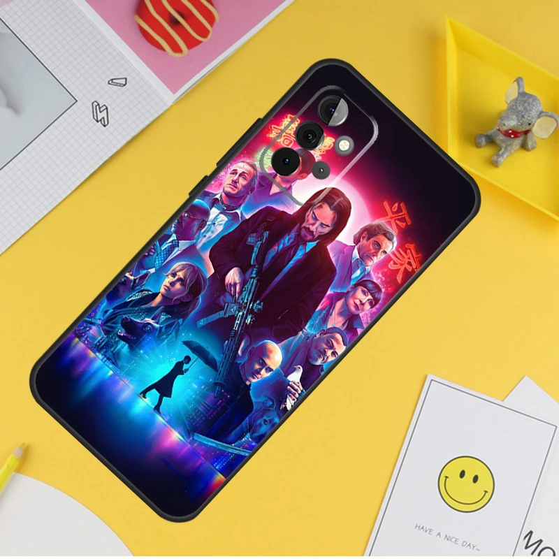 John Wick Cover For Samsung Galaxy A34 A35 A14 A15 A25 A53 A33 A13 A52 A32 A12 A51 A71 A54 A55 Case image 3