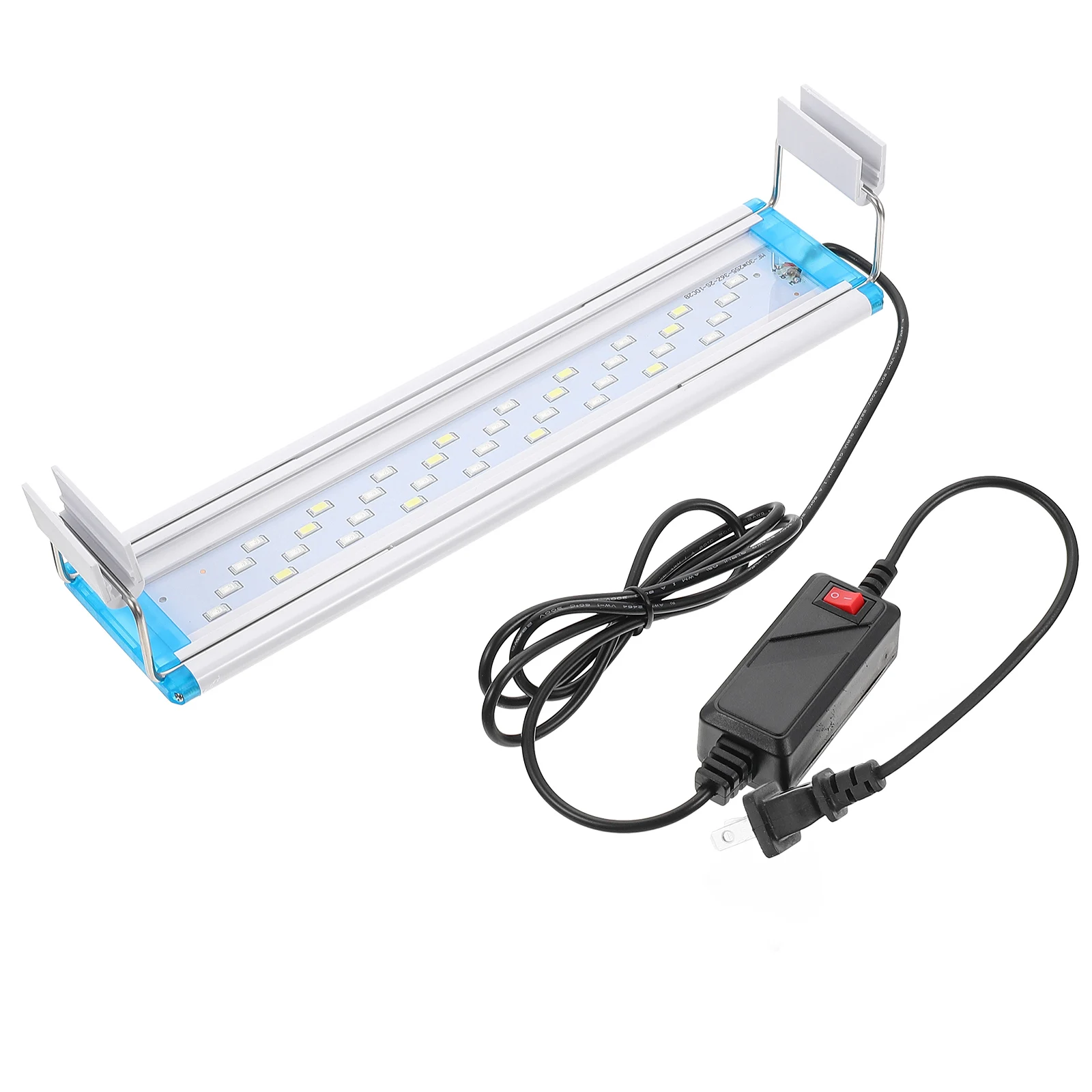 

Aquarium Light LED Fish Tank Delicate High Brightness PVC Material Low Lumen Depreciation Power Saving Long Lifespan Adjustable