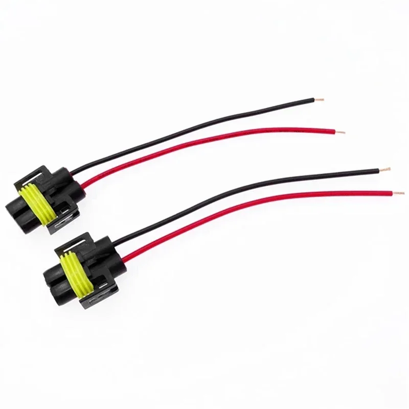 1pc for H8 H11 Socket Wire 9005 HB3 9006 HB4 Car Headlight Wiring Lamp Harness Fog Lamp Bulb Base Bracket Adapter Accessories
