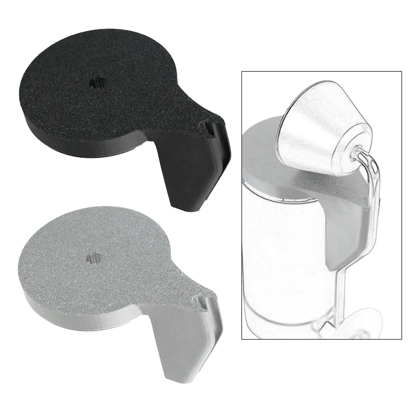 Grinder Crank Holder Lid Mino 2.0 Sturdy Coffee Bean Grinder Handle Cover Organizer for Tabletop Travel Household Indoor Kitchen