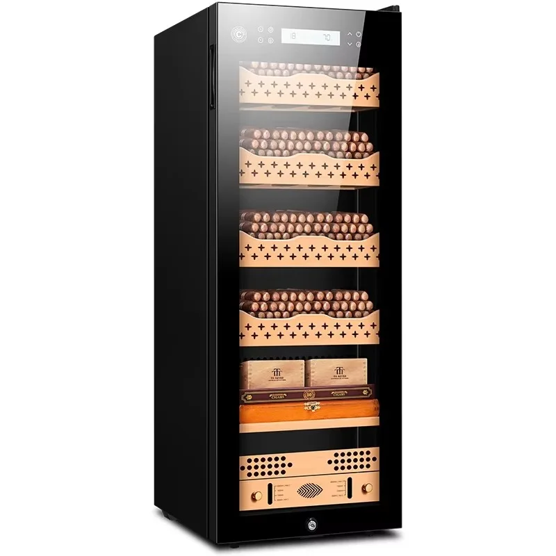 

CL-48C1 CIGARLOONG High Quality Intelligent Constant Temperature and Humidity Beech Wood Cigar Cabinet with WIFI