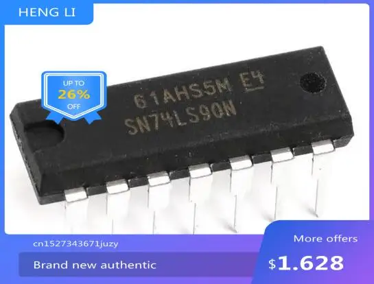Nuevo 100% SN74LS90N