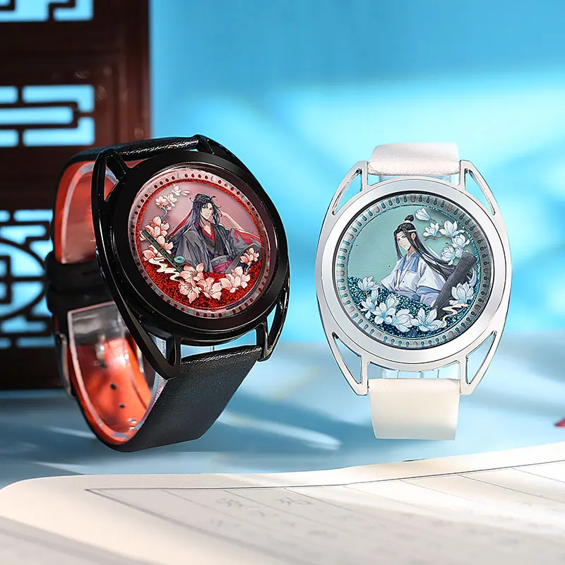 Grandmaster of Demonic Cultivation Drifting Sand Flowing Sand LED Watch Waterproof The Untamed Wei Wuxian Lan Wangji MDZS Gift