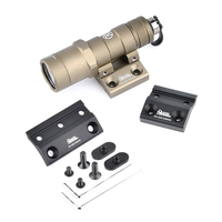 Tactical Surefir installation DD CNC Keymod M-LOK rail, suitable for M600 M300 flashlight installation base air gun accessories