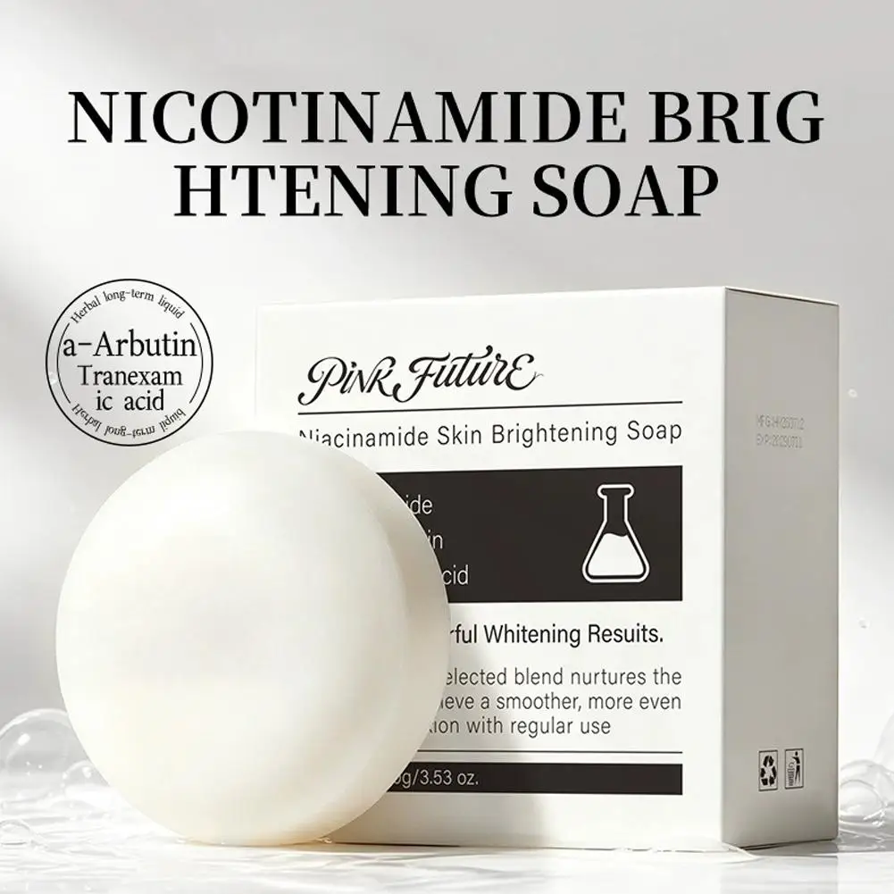 Niacinamide Niacinamide Skin Brightening Soap 100g,Arbutin Glycolic Acid Body Cleansing Soap,Oil Control Even Skin Tone Improve Dull Skin - Aliexpress Deal