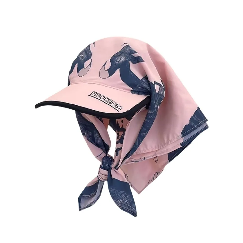 

Creative Sunscreen Dragon Claw Baseball Cap Vintage Hair Band Strappy Bandana Hat Bow Fashion Satin Headscarf Hat outdoor