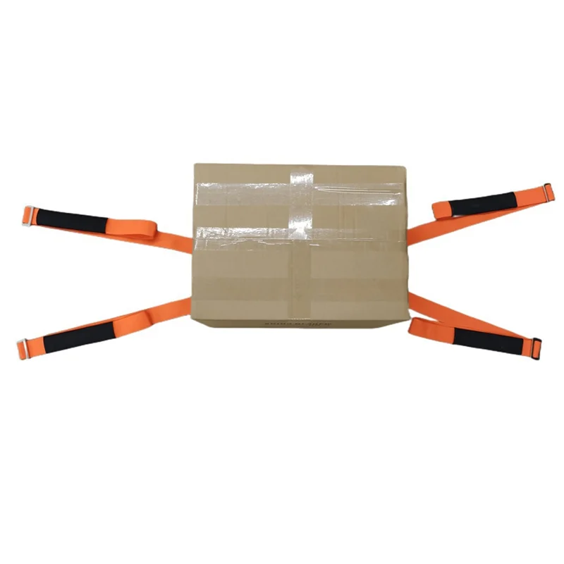 A20F-Safe& Easy Moving Ergonomic Lifting Straps For Furniture, 2-Person System With Back Support-For Heavy Objects Ideal