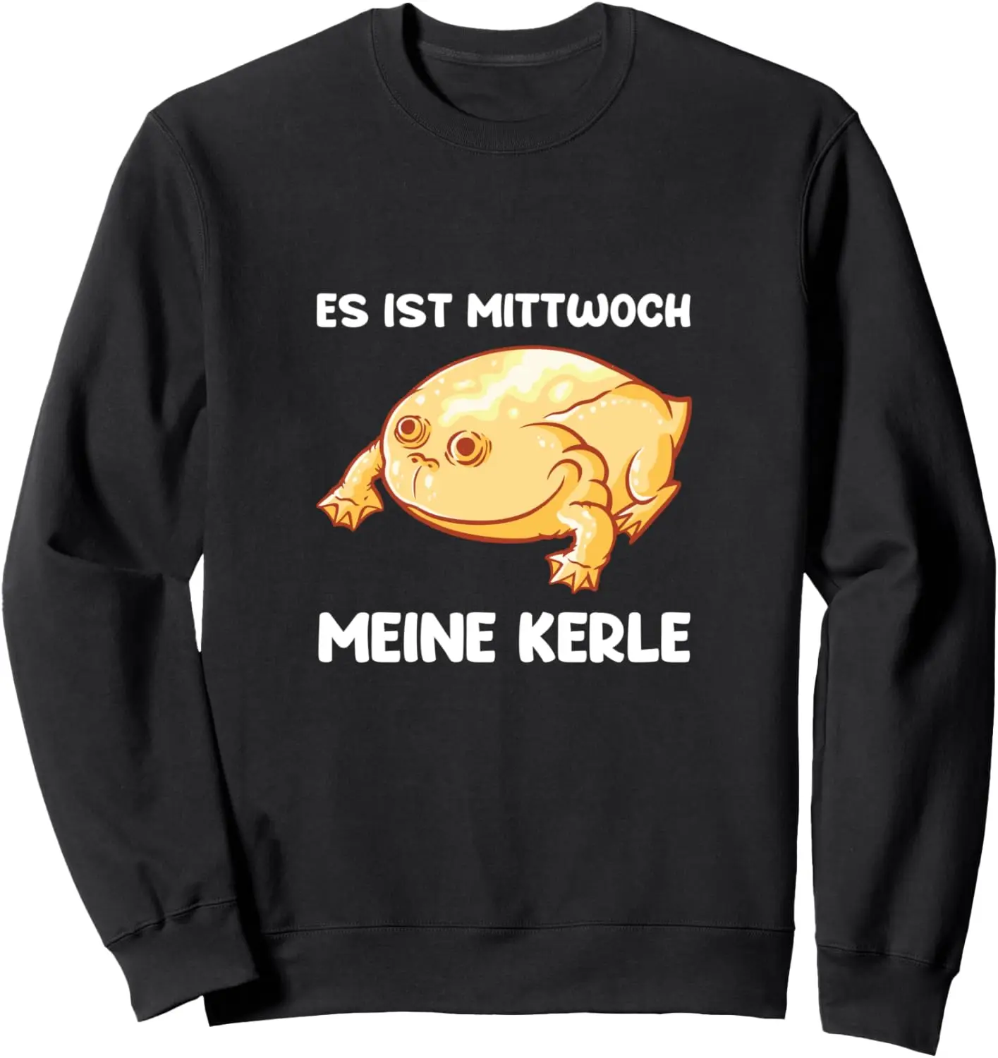 It's Wednesday Dudes My Kerle Frog Meme It's Wednesday Dudes Sweatshirt