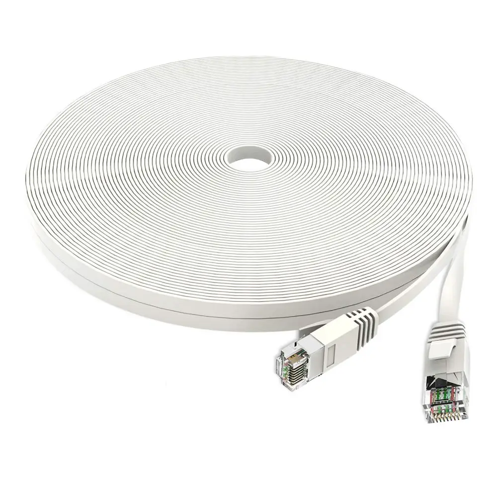 Compatible Patch Cord Ethernet Cable Cat 6 250Hz Anti-interference Cat6 Internet Cable Flat Cable RJ-45 Cat6 Lan Cable