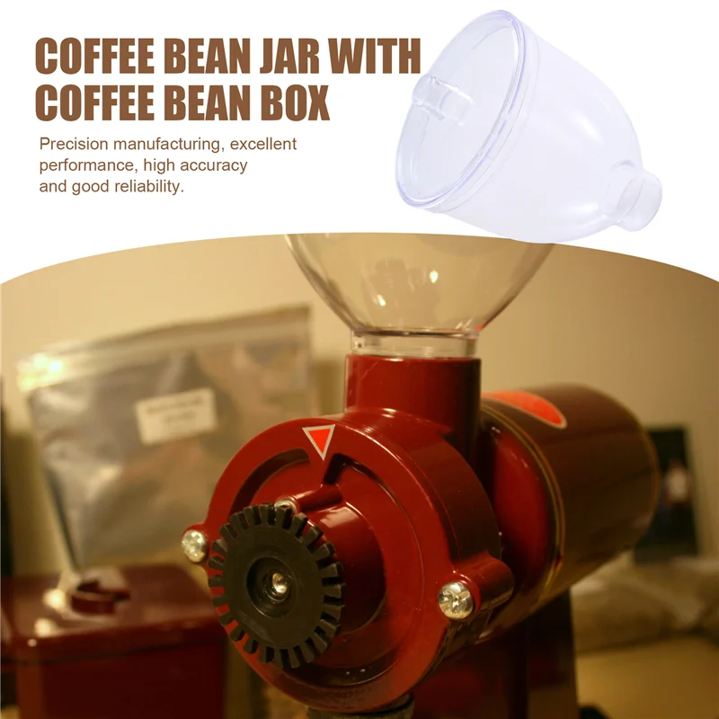 Tramoggia per macinacaffè YCOC per macchina Xeoleo N600, funzione di prevenzione del salto, scatola per chicchi di caffè, contenitore per chicchi di caffè smerigliatrice