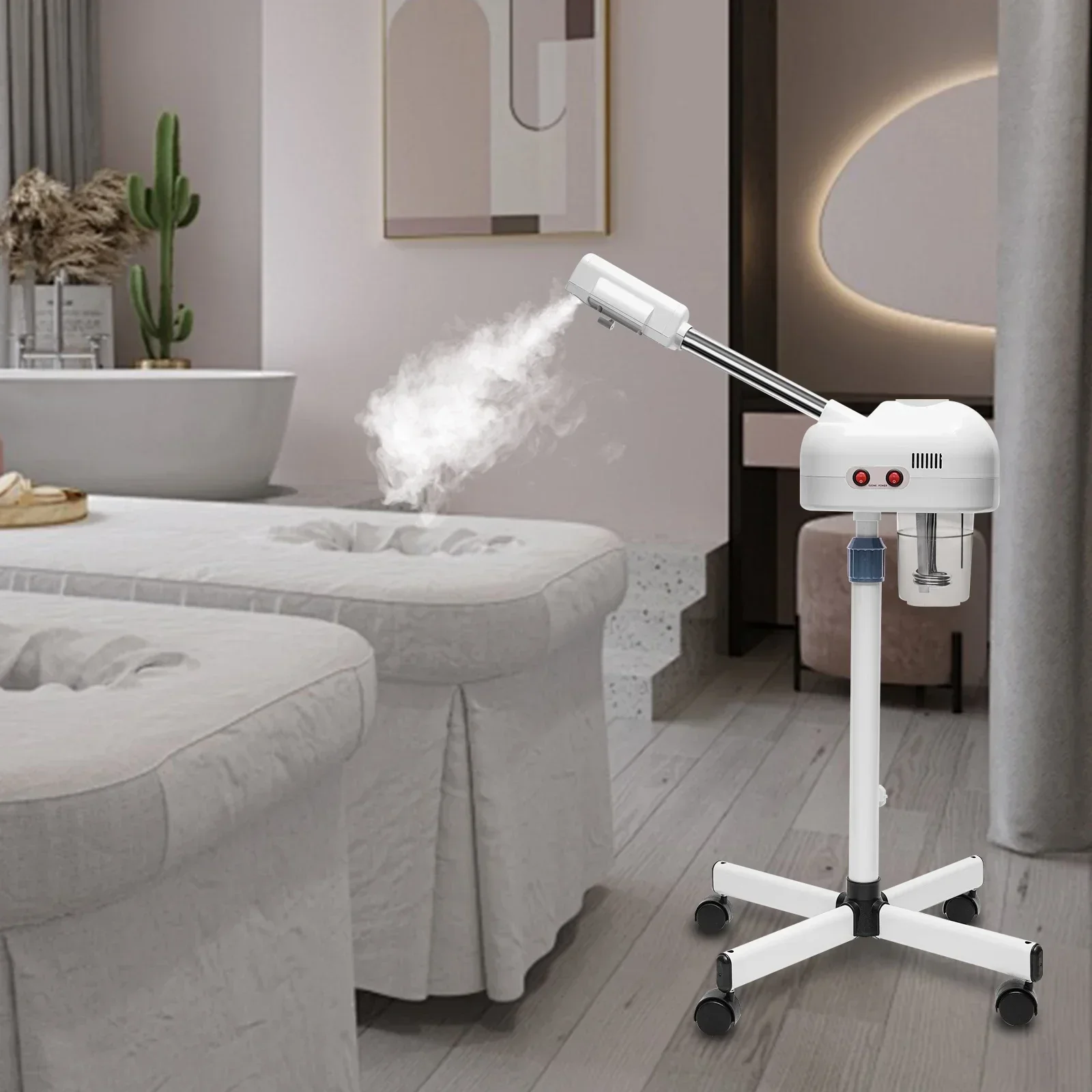 Professional Facial Steamer DT-118 Facial Humidifier Hot Sprays Moisturising 650 ML Adjus Steamer for Salon Spa