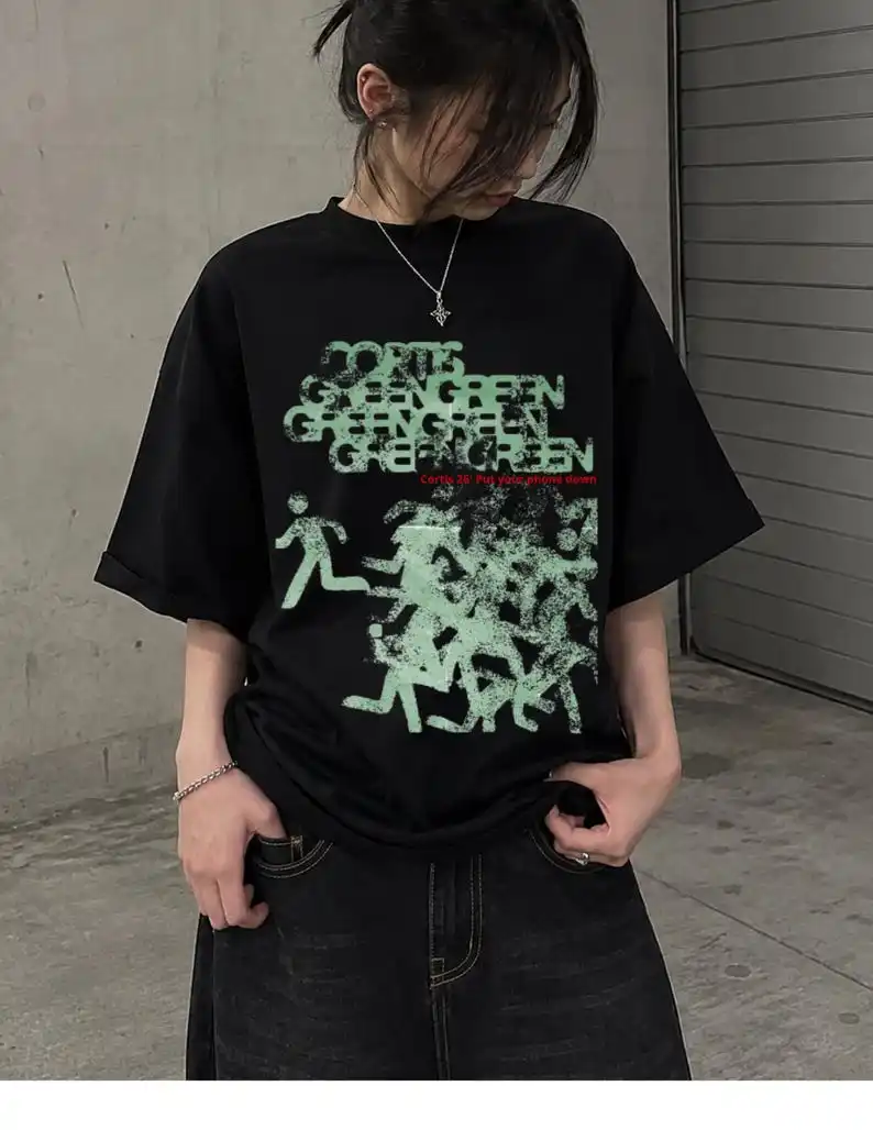 Concert Graphic T-Shirt, Streetwear Unisex Tee, COER Merch Apparel, Band Inspired Casual Top for Fans