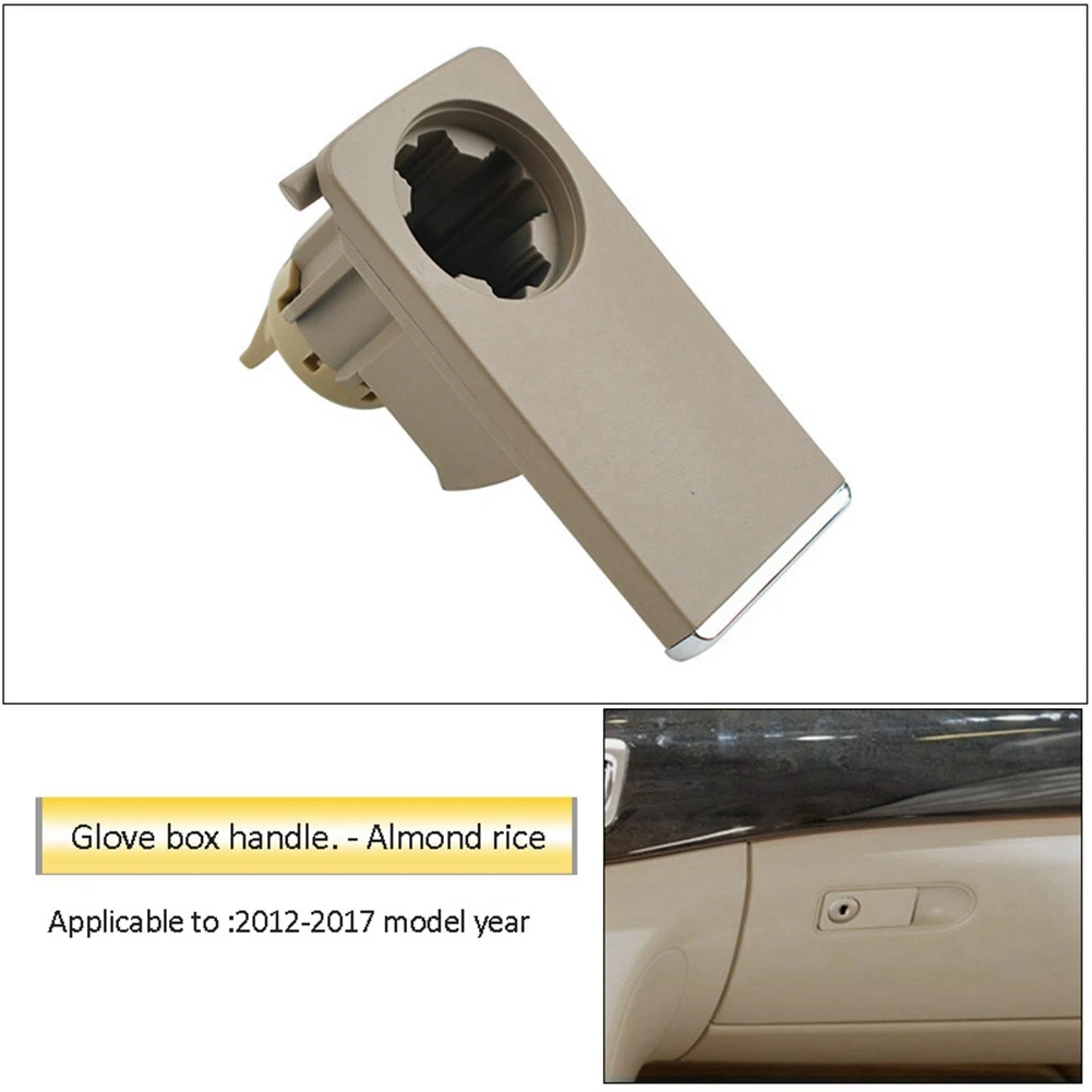 Car Front Passenger Side Glove Box Handle Switch Cover Lid Lock for Class W218 CLS300 320 Dark