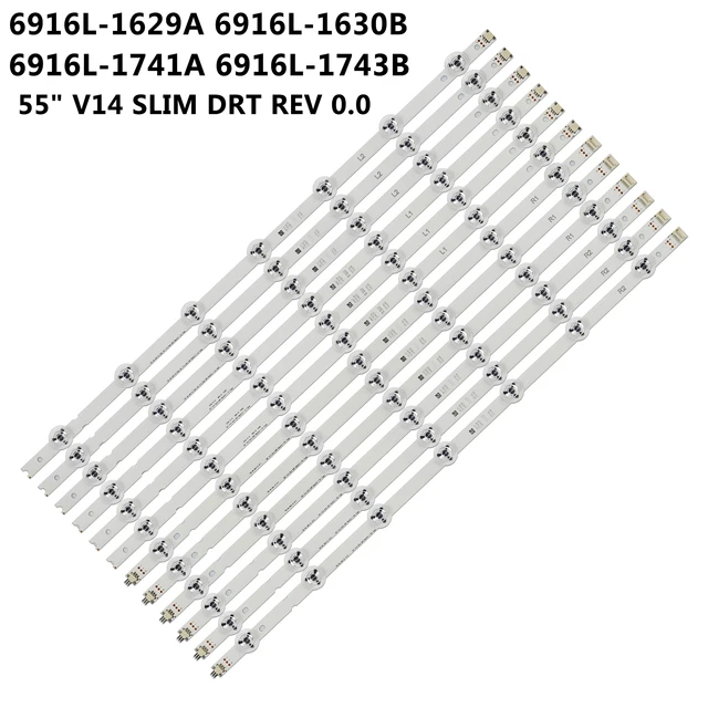 LED Backlight strip For LG 55LB700V 55LB671V 55LB673V 55LB675V 55LB676V  55LB677V 55LB679V 55LB690V 55LB720V 55LB730V 6916L-1629A - AliExpress