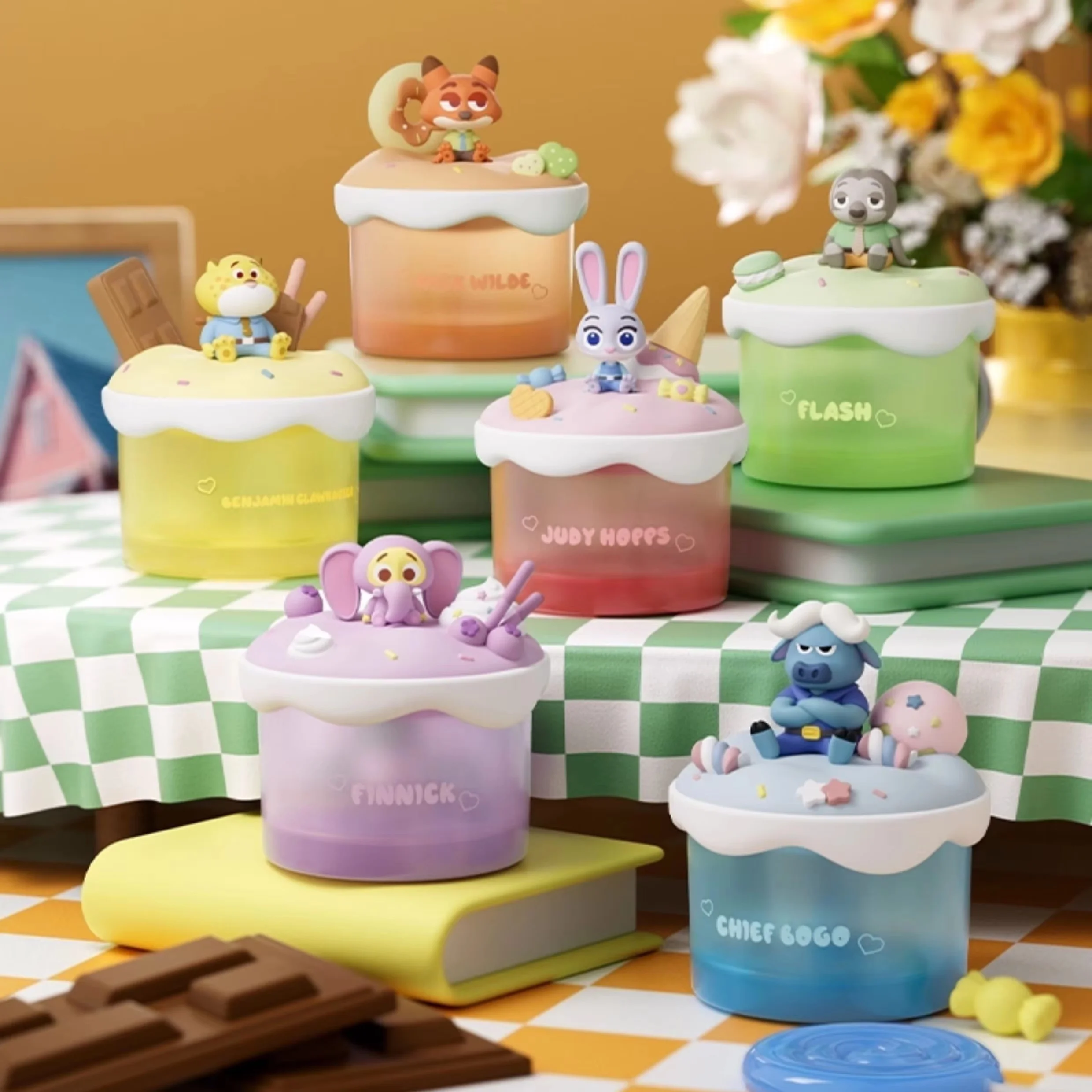 

Оригинальный диффузор с персонажами Зверополис, хрустальный камень, фигурка для ароматерапии, Джуди Ник, настольная фигурка, украшение комнаты, подарки