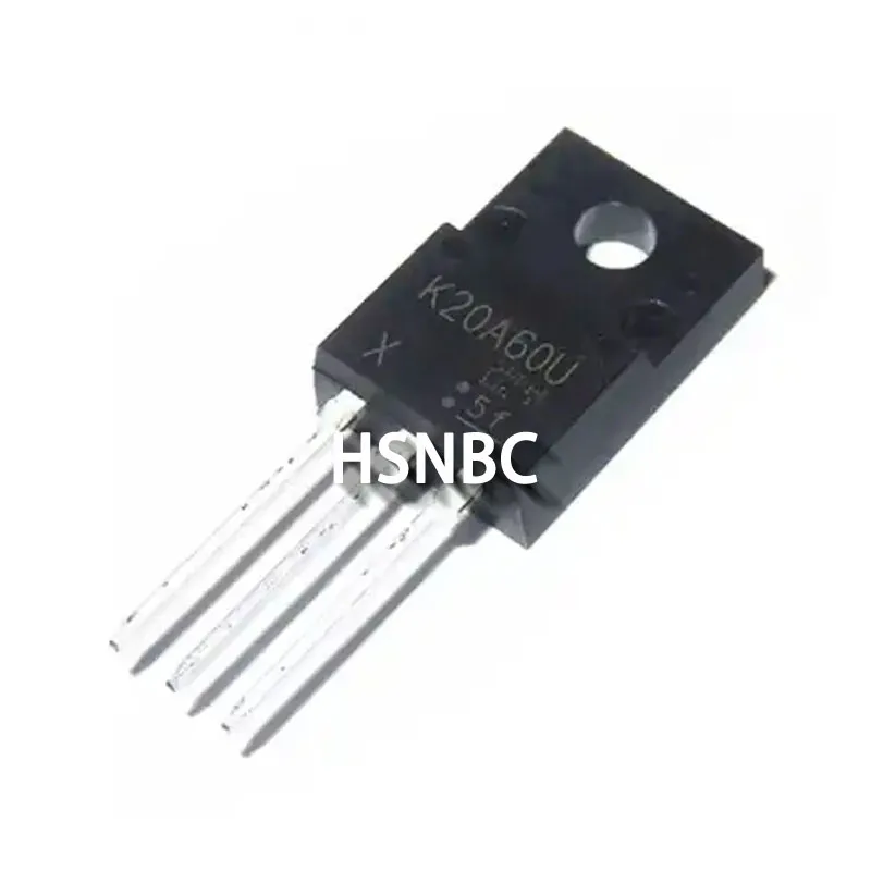 

10Pcs/Lot K20A60U TK20A60U TO-220F 600V 20A MOSFET N-Channel Power Transistor 100% New Original