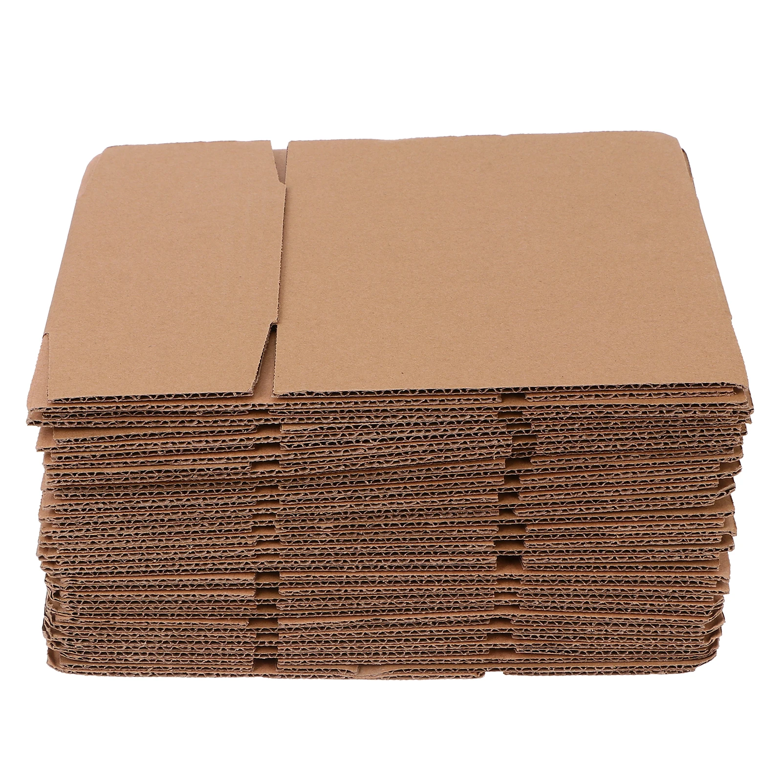 

20 Pcs Cardboard Box Storage Boxes Packaging Shipping Practical Cartons Kraft Useful Small Super Hard