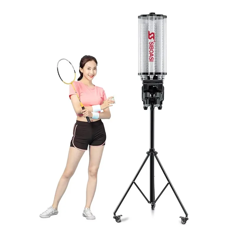 

Smart Badminton Shooting Machine Faster Serving Siboasi Badminton Shuttlecock Machine for Practicing