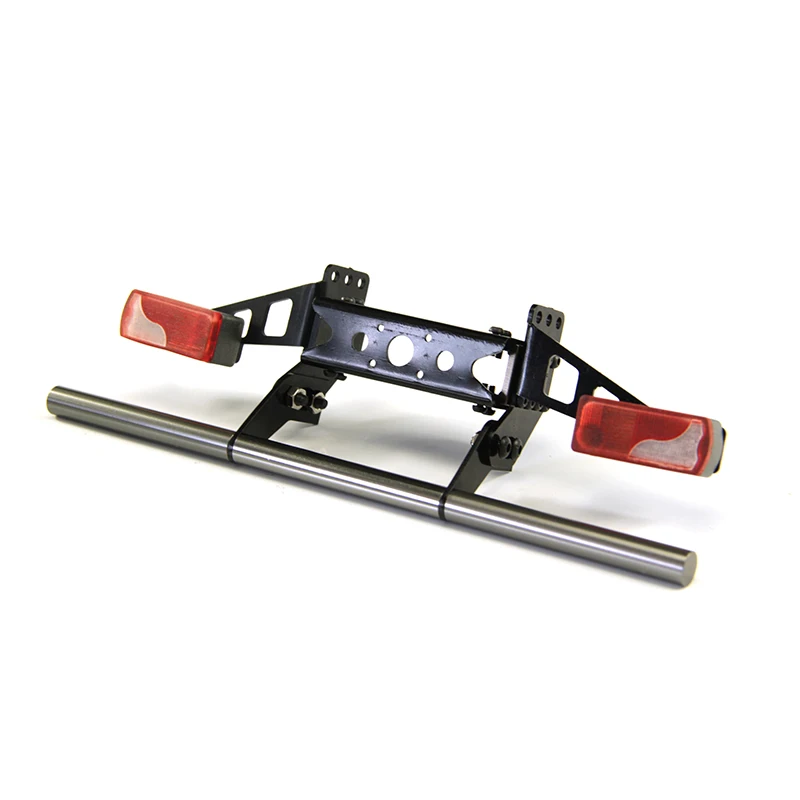 

Metal Tail Beam with Lamp Cup Back Bar for 1/14 Tamiya RC Truck Trailer Tipper Scania Benz Volvo MAN DIY Parts